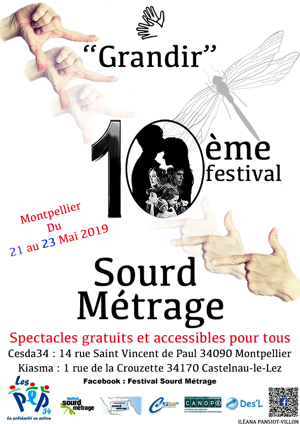 Festival du Sourd Métrage du 21 au 23 mai