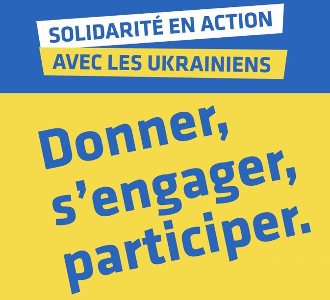 SOLIDARITE UKRAINE : nos actions